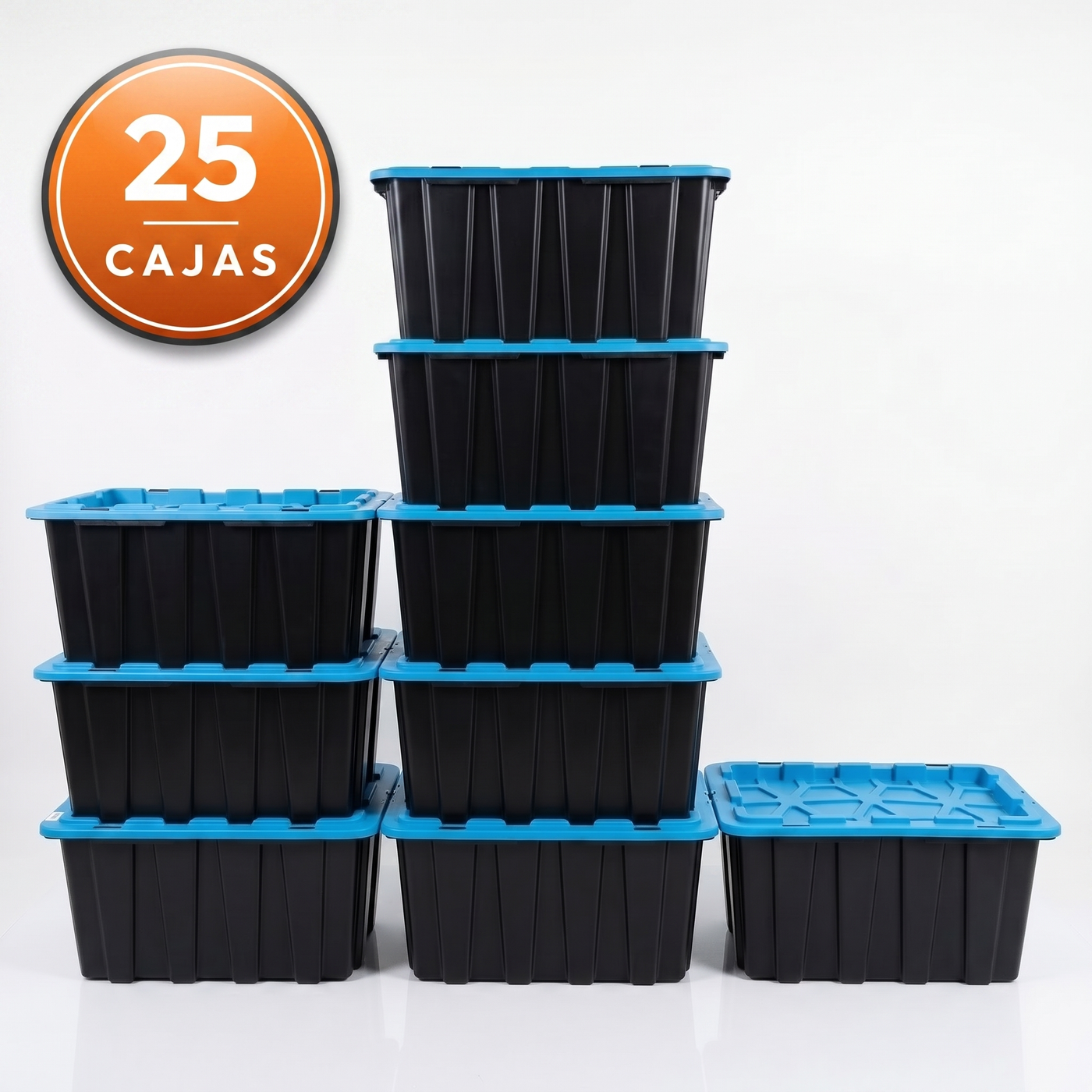 Paquete 2 Recámaras – Renta de Cajas para Mudanza (25 cajas)