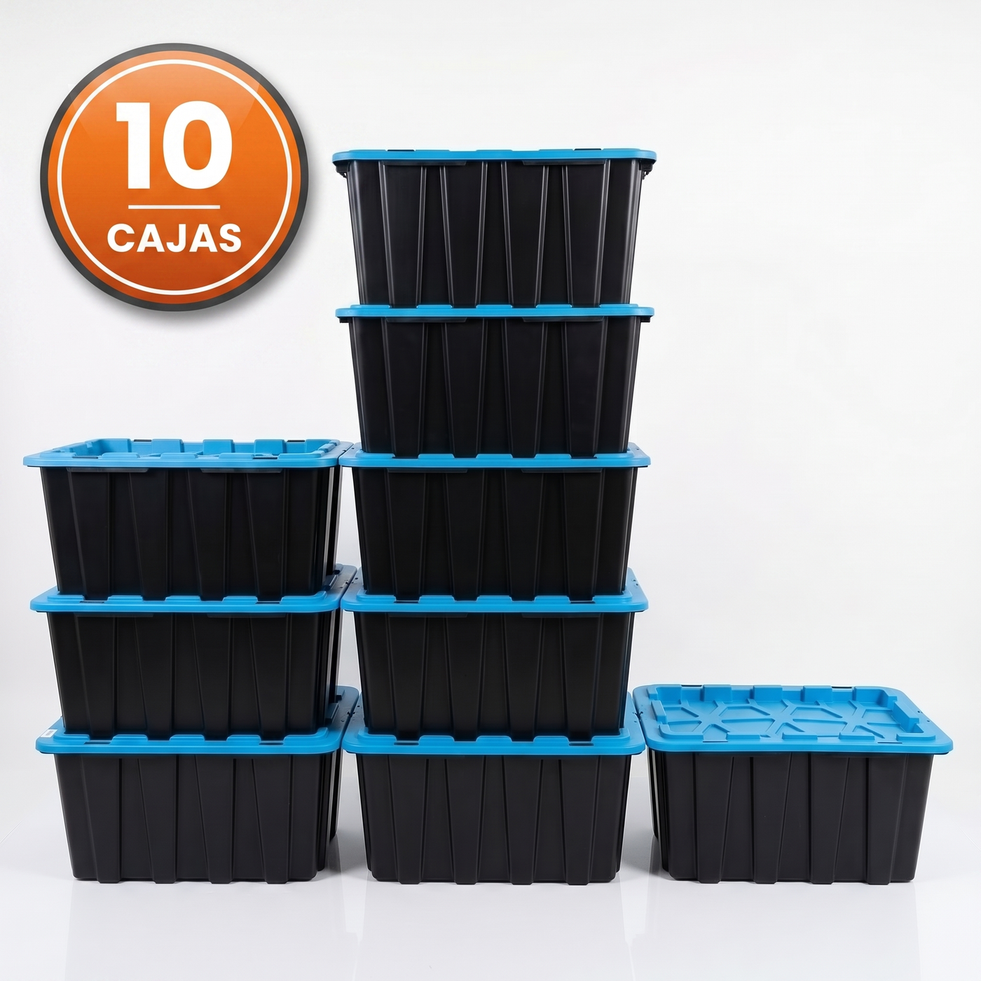 Paquete Estudio – Renta de Cajas para Mudanza (10 cajas)